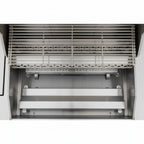 Whistler 32-Inch 4-Burner Built-In Gas Grill on Stainless Steel Cabinet with Rear Infrared Burner, Grill Lights, Rotisserie Kit, and Cover