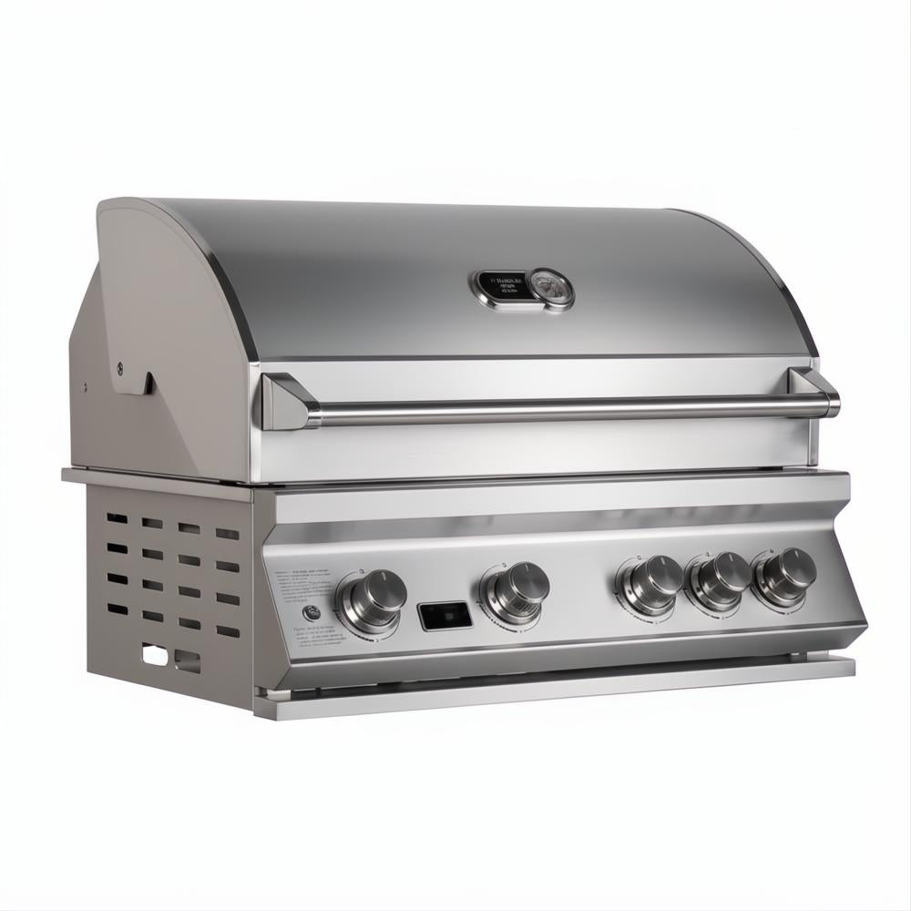 Whistler 132 x 92-Inch 4-Burner Gas Grill Island - Stainless Steel