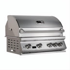 Whistler 132 x 92-Inch 4-Burner Gas Grill Island - Stainless Steel