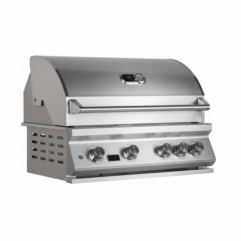 Whistler 132 x 61-Inch 4-Burner Gas Grill Island - Stainless Steel