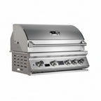 Whistler 34-Inch 4-Burner Gas Grill Island with Sink & Rotisserie Kit