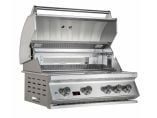 Whistler 102-Inch 4-Burner Gas Grill Island with Infrared Rear Burner, Refrigerator, and Rotisserie Kit
