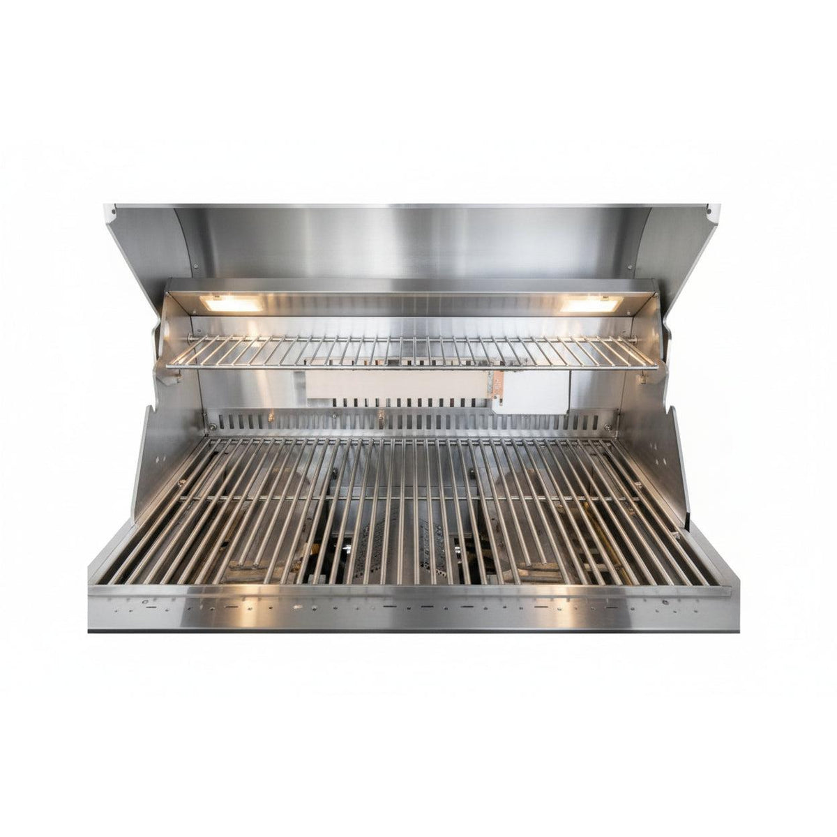 Whistler 104-Inch 5-Burner Gas Grill Island with Infrared Rear Burner, Sink, and Rotisserie Kit