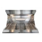 Whistler 110-Inch 5-Burner Gas Grill Island with Infrared Rear Burner and Refrigerator