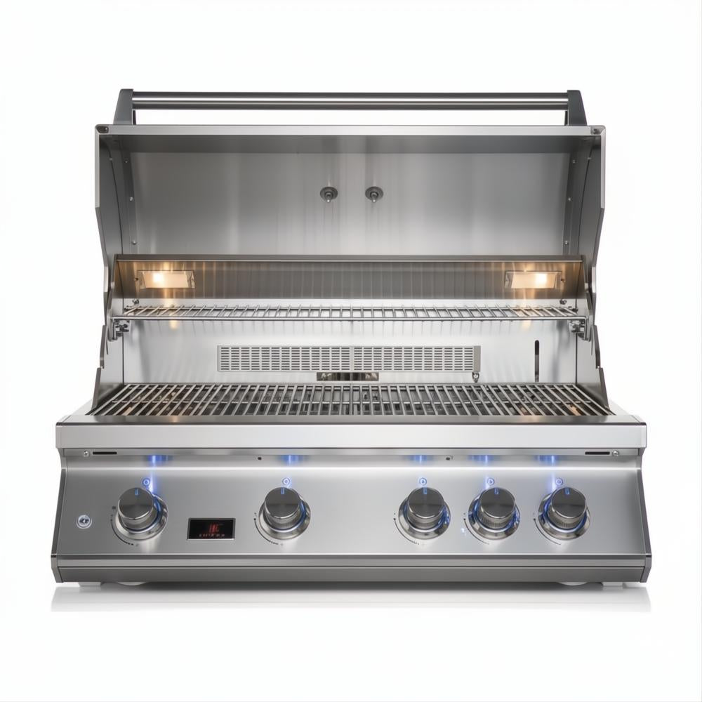 Whistler 132 x 92-Inch 4-Burner Gas Grill Island - Stainless Steel