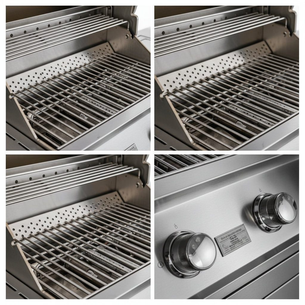 Whistler 102-Inch Stainless Steel Gas Grill Island with Infrared Rear Burner, Refrigerator, Sink, and Rotisserie Kit