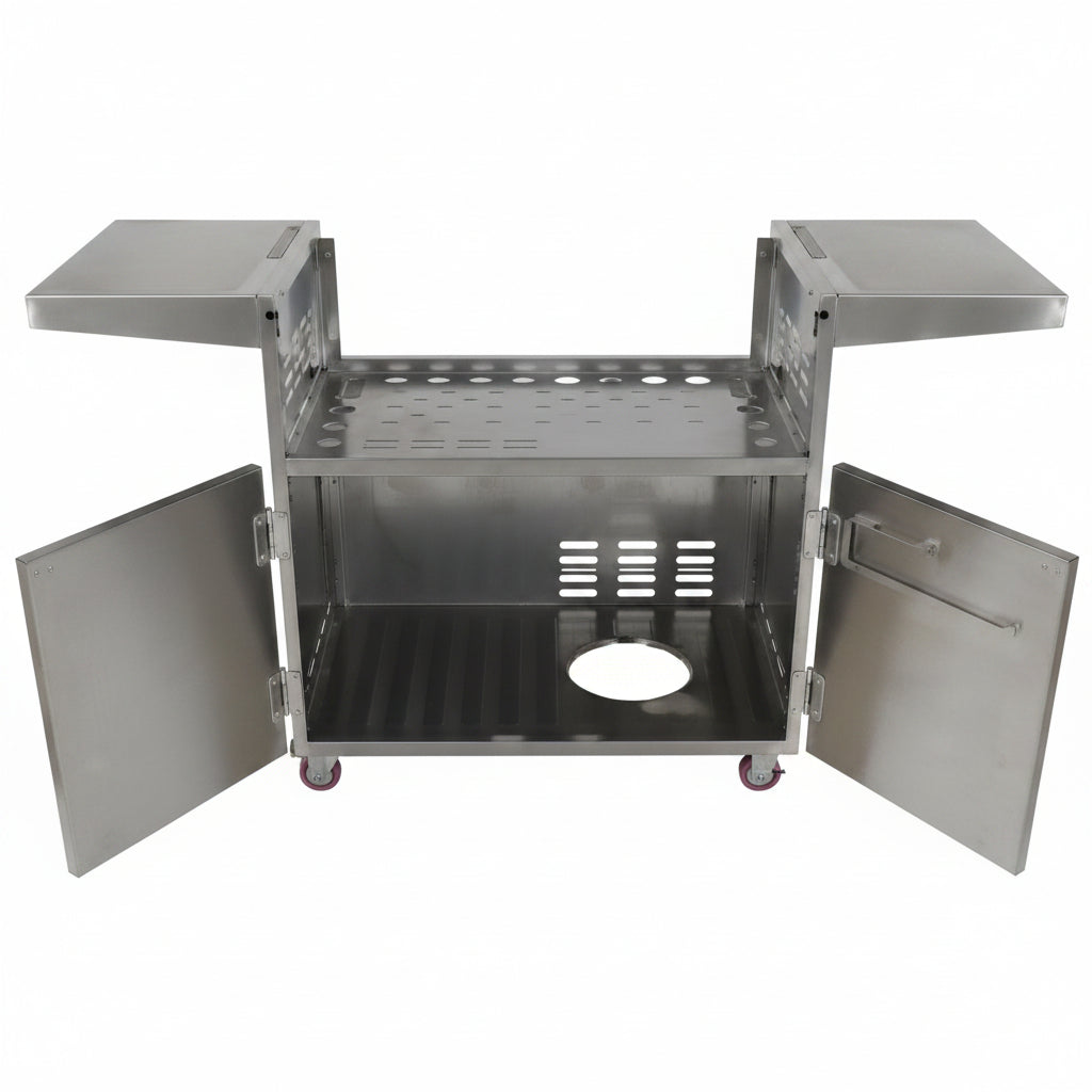 Whistler 34-Inch 4-Burner Gas Grill with Rear Infrared Burner, Grill Lights, Rotisserie Kit & Cover