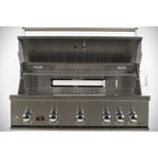Whistler 110-Inch 5-Burner Gas Grill Island with Infrared Rear Burner, Refrigerator, Sink, and Rotisserie Kit