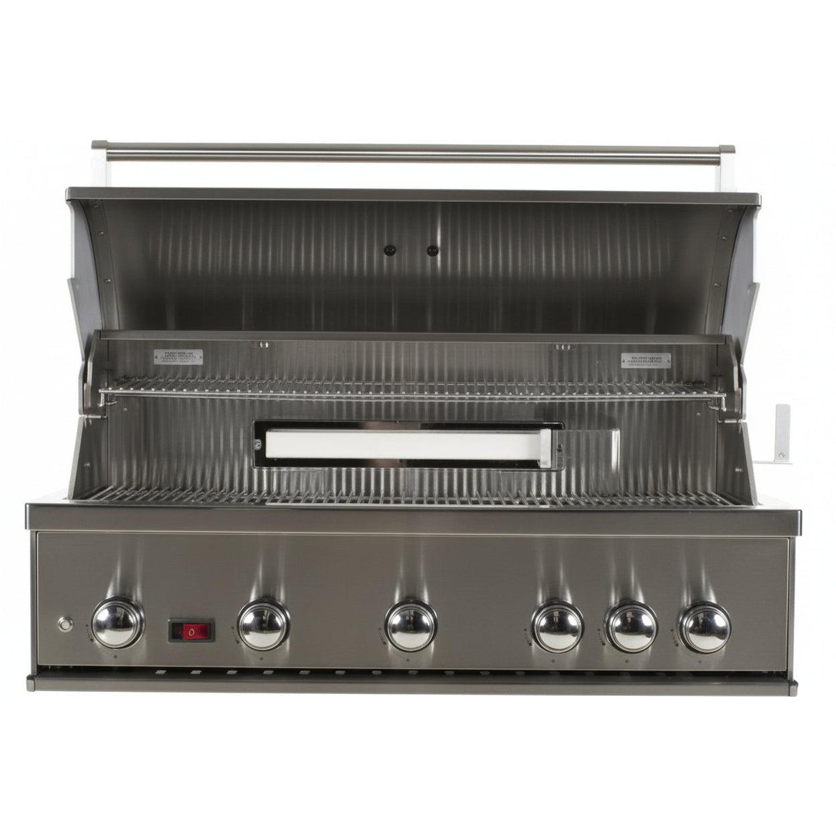 Whistler 110-Inch 5-Burner Gas Grill Island with Infrared Rear Burner and Refrigerator
