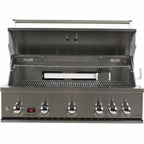 Whistler 42-Inch 5-Burner Gas Grill on Stainless Steel Cabinet with Rear Infrared Burner, Grill Lights, Rotisserie Kit & Cover