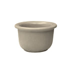 TF4065 Senora I Concrete Planter — Weatherstone — W20 White — digitally rendered color preview