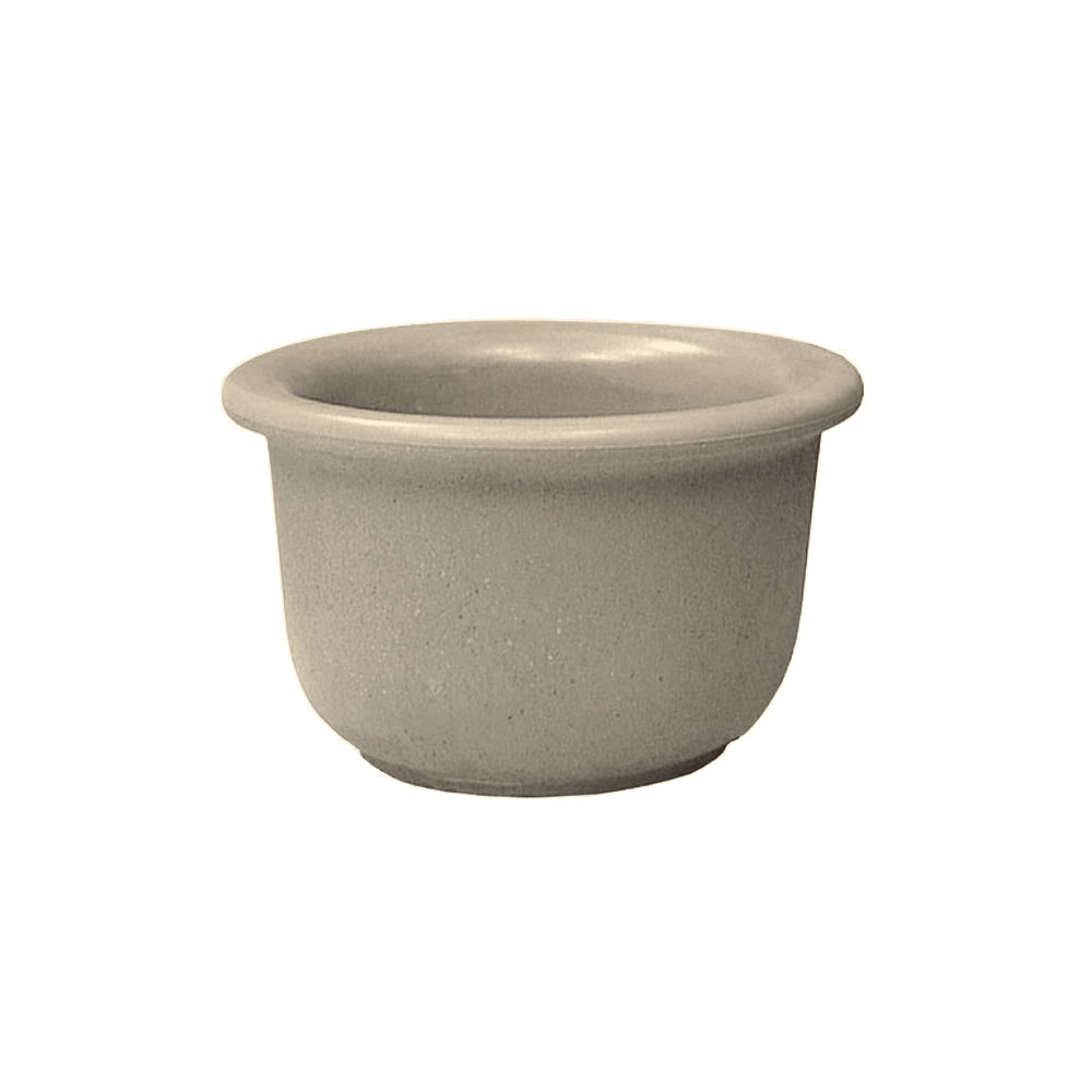 TF4065 Senora I Concrete Planter — Weatherstone — W20 White — digitally rendered color preview