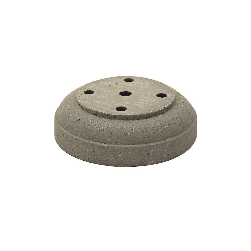 TF4149 Concrete Planter Base — Weatherstone — W20 White — digitally rendered color preview