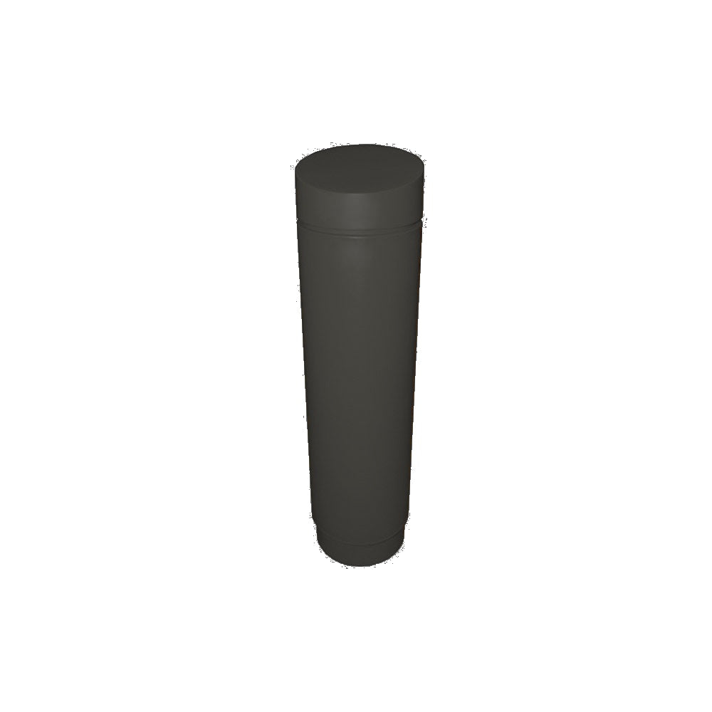 351054 Plastic Bollard Cover — Plastic — 10 Charcoal — digitally rendered color preview