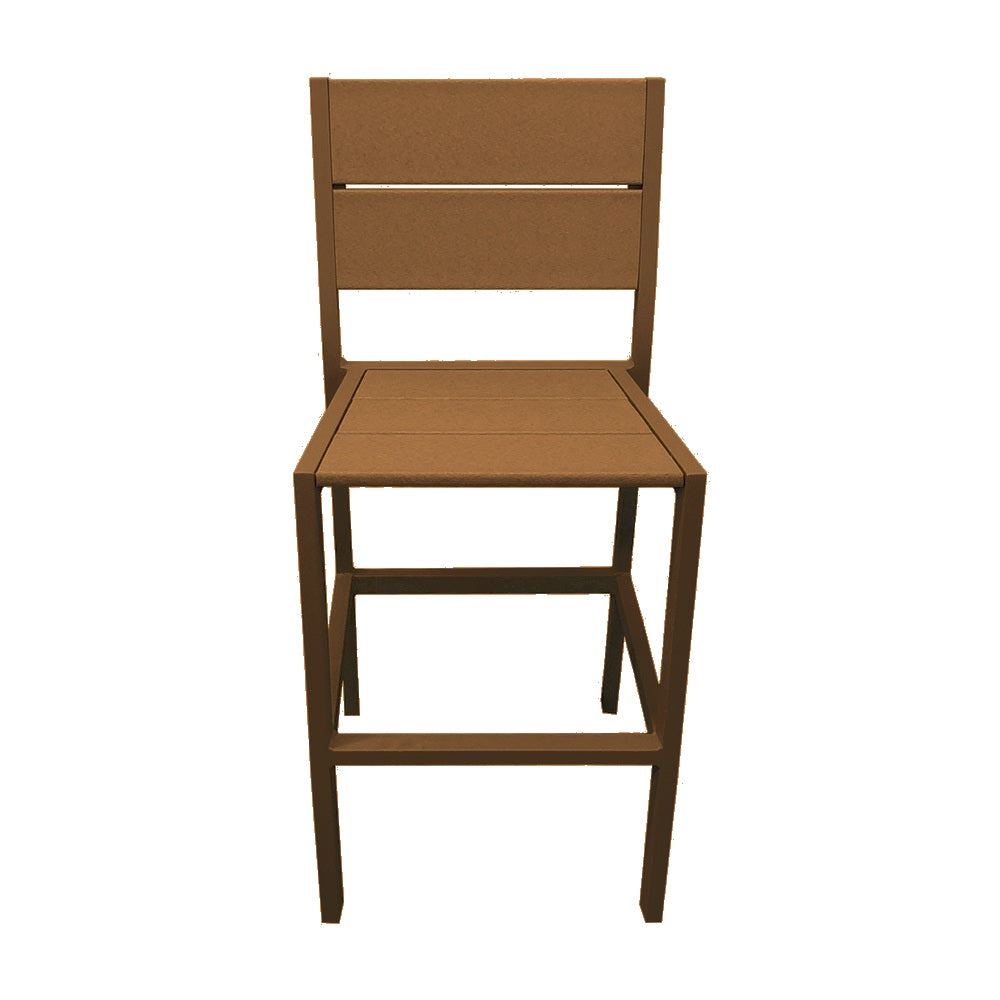 2316 Lorna HT Dining Chair — Woodgrains — B20 Iroko — digitally rendered color preview