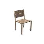 2307 Lorna Dining Chair — Metal Powder Coat — S44 Putty — digitally rendered color preview