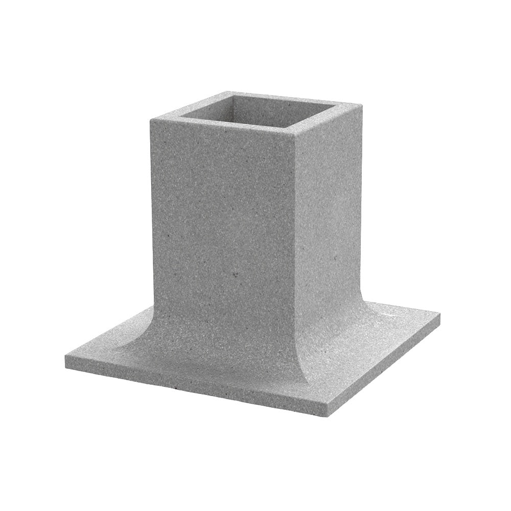 ZB.PU.01 Pop Up Concrete Planter — Acid Wash — A30 Star — digitally rendered color preview