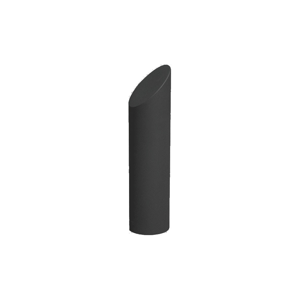 700401 Plastic Bollard Cover — Plastic — 144 Black Granite — digitally rendered color preview