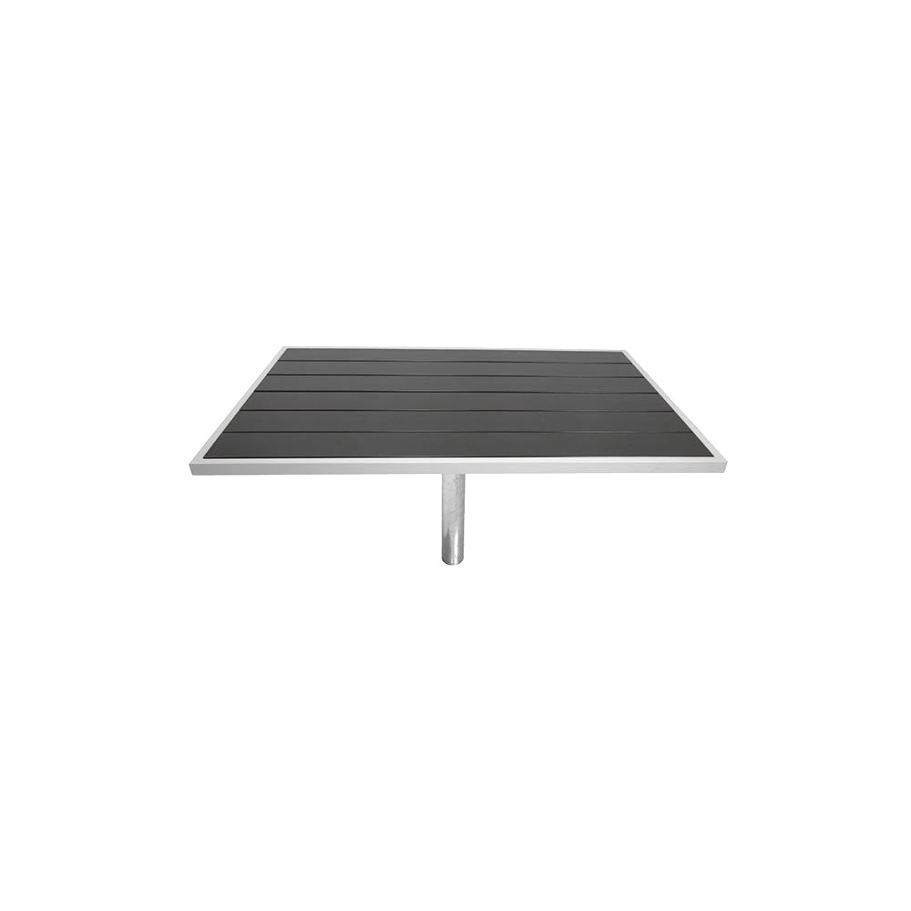 Urban Dining Table Series — Metal Powder Coat — 72 Aluminum — digitally rendered color preview
