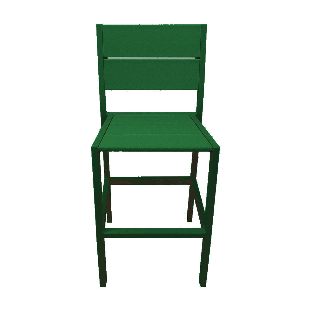 2316 Lorna HT Dining Chair — Metal Powder Coat — 69 Emerald — digitally rendered color preview