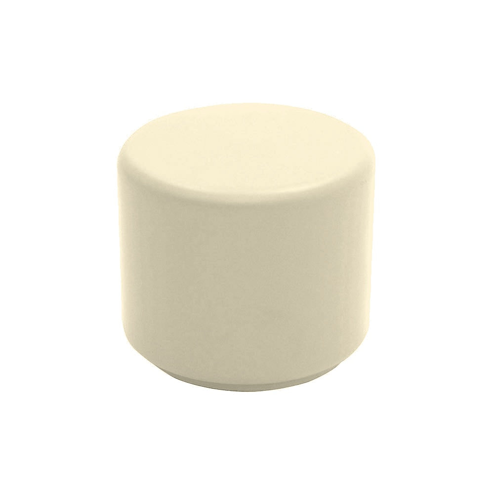 TF5204 Round Concrete Bench — Acid Wash — A20 White — digitally rendered color preview