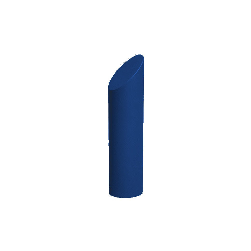 700401 Plastic Bollard Cover — Plastic — 0 Blue — digitally rendered color preview