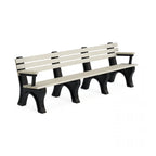 Polly Products Economizer 8 ft. Outdoor Park Bench with Back & Arms
