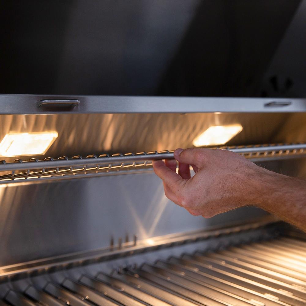 American Made Grills Encore 36-Inch Freestanding Hybrid Gas Grill Stainless