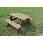 Polly Products Economizer 4 ft. Outdoor Picnic Table
