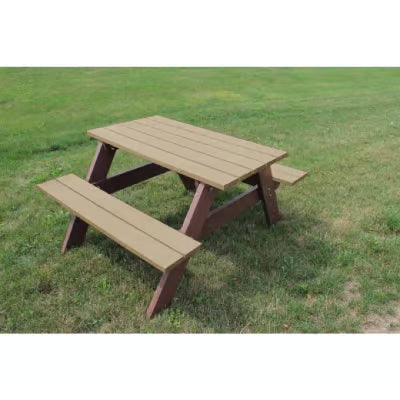 Polly Products Economizer 4 ft. Outdoor Picnic Table