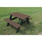 Polly Products Economizer 4 ft. Outdoor Picnic Table