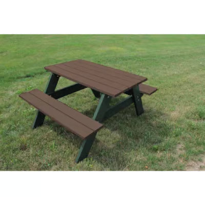 Polly Products Economizer 4 ft. Outdoor Picnic Table