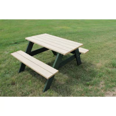 Polly Products Economizer 4 ft. Outdoor Picnic Table