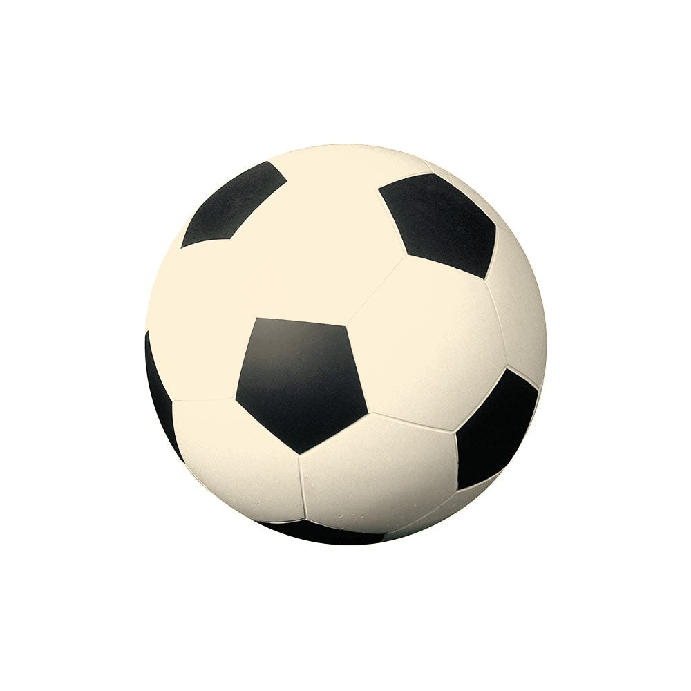 TF6212 Soccer Ball Concrete Bollard — Weatherstone — W20 White — digitally rendered color preview