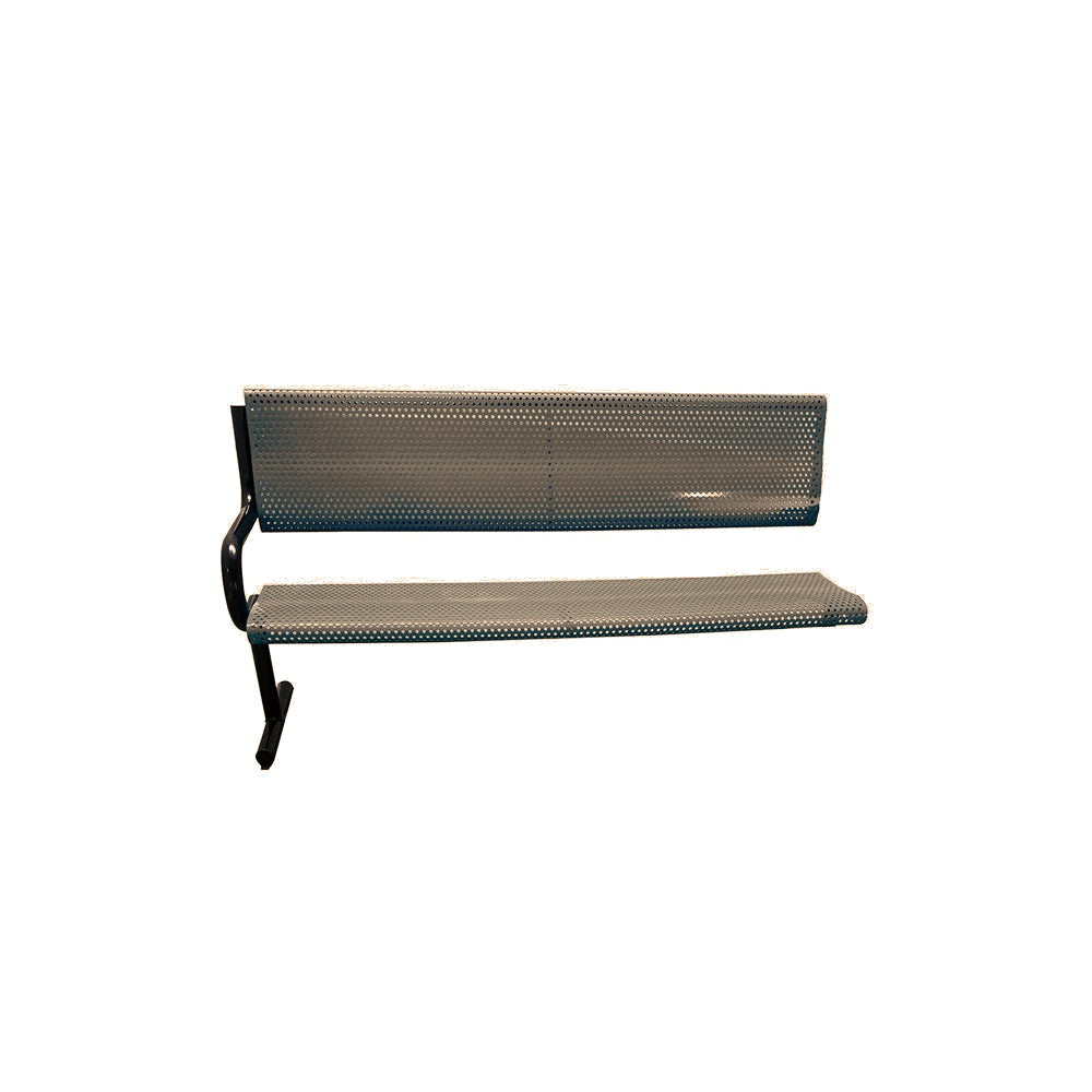 MF2015 Ergo Metal Bench Add-on — Metal Powder Coat — S44 Putty — digitally rendered color preview