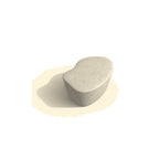 ZB.FI.03 Small Fiord Seat — Acid Wash — A20 White — digitally rendered color preview