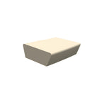 ZB.CE.16 Concrete Bench — Weatherstone — W20 White — digitally rendered color preview