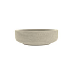 TF4125 Form Round Concrete Planter — Acid Wash — A20 White — digitally rendered color preview