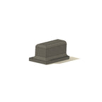 ZB.PL.03 Playground Straight Concrete End Bench — Acid Wash — A20 White — digitally rendered color preview