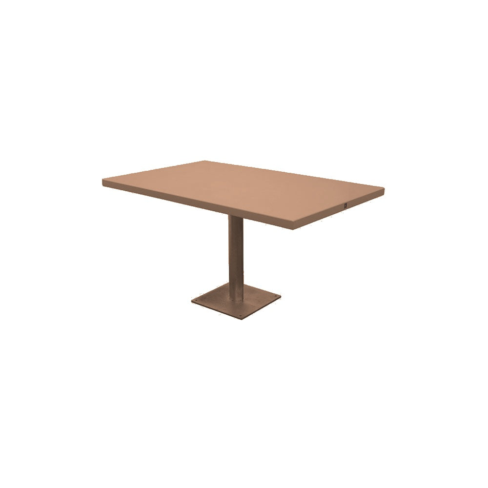 Spectrum Dining Table Series — Premium Ground & Polished — G22 Sand — digitally rendered color preview