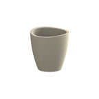 TF4001 Eclipse Concrete Planter — Weatherstone — W20 White — digitally rendered color preview