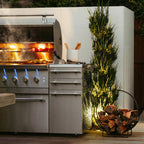American Made Grills Encore 36-Inch Freestanding Hybrid Gas Grill Stainless