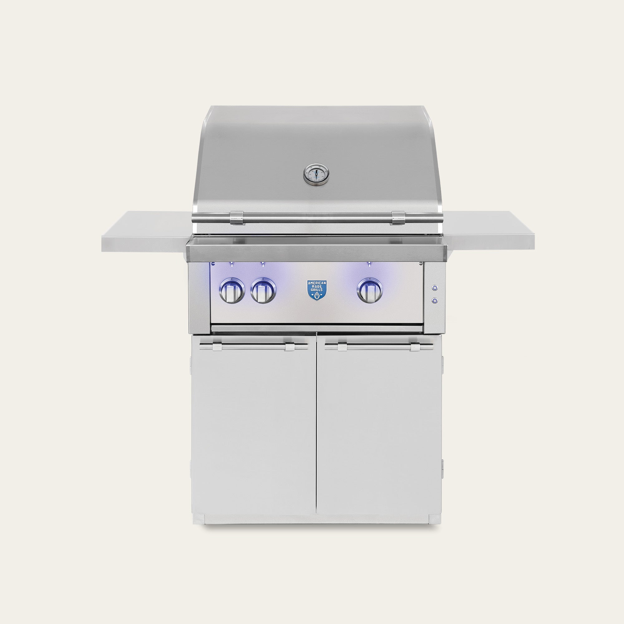 American Made Grills Estate Freedom 30 Inch Freestanding Gas Grill Stainless