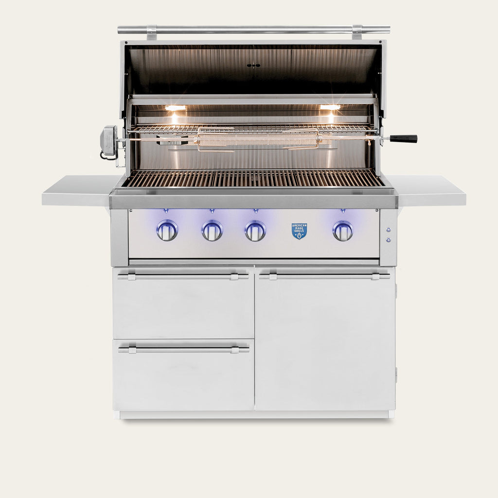 American Made Grills Estate 42-Inch Freestanding Gas Grill Stainless