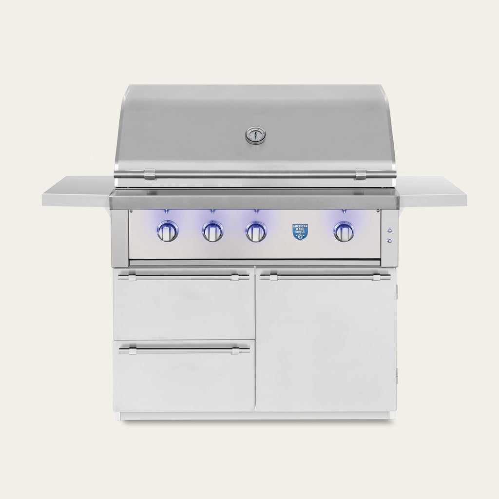 American Made Grills Estate 42-Inch Freestanding Gas Grill Stainless