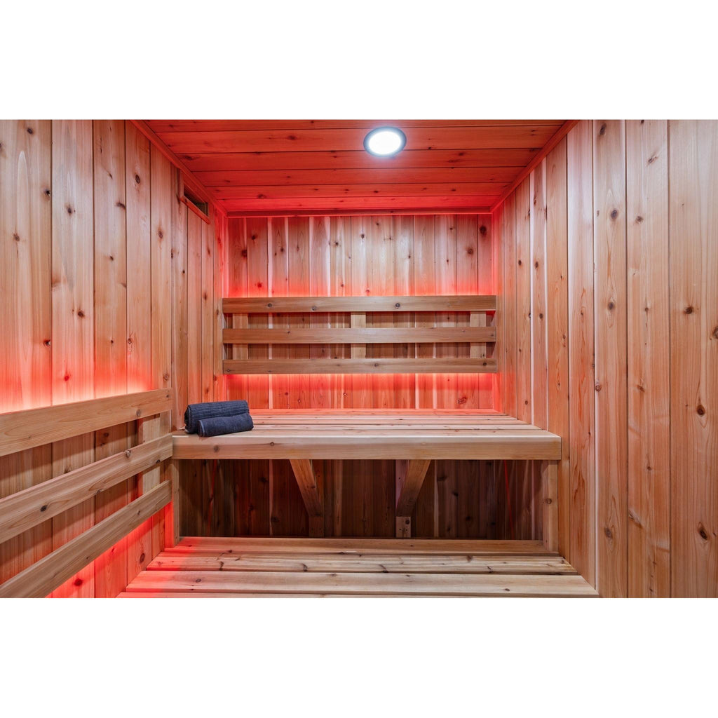 Sweaty Yeti Sauna 4-6 Person Outdoor Traditional Sauna Cabin