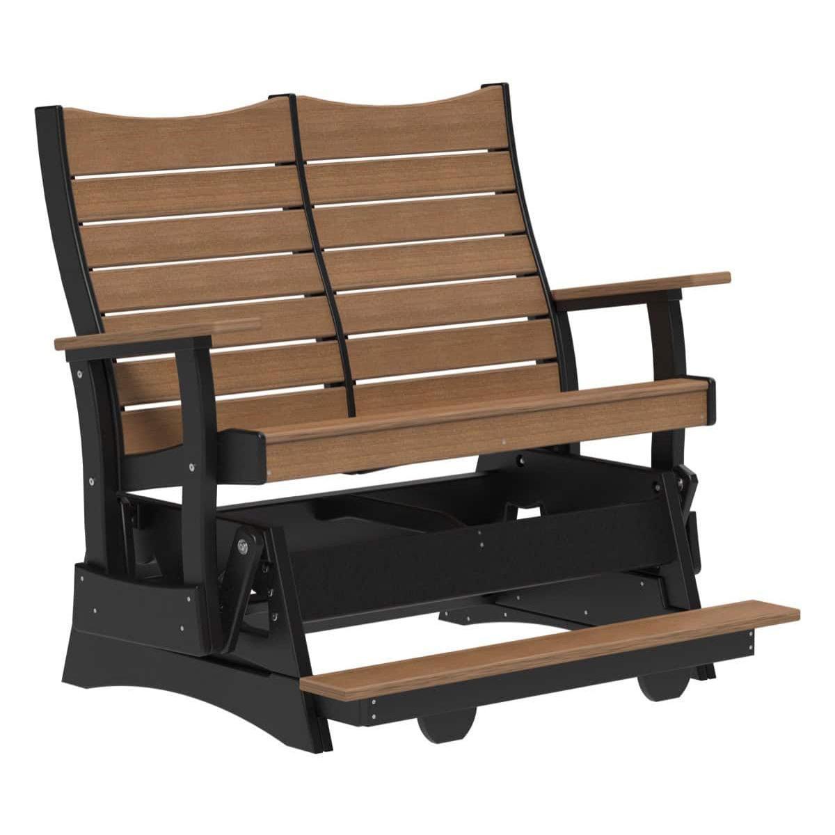 LuxCraft 4' Contour Balcony Glider