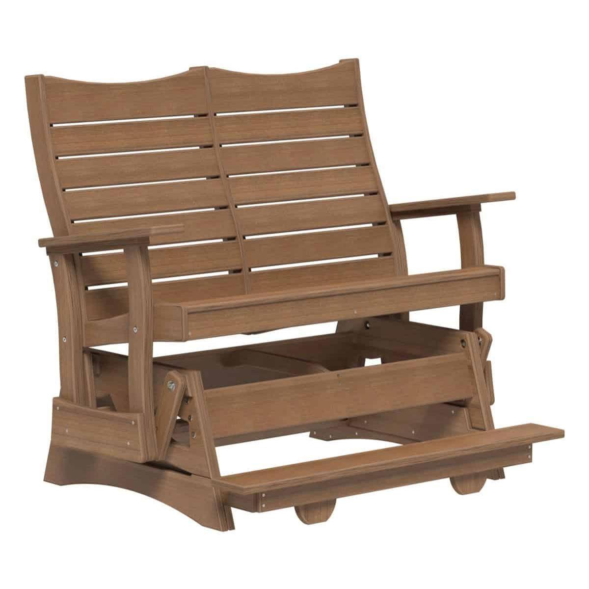 LuxCraft 4' Contour Balcony Glider