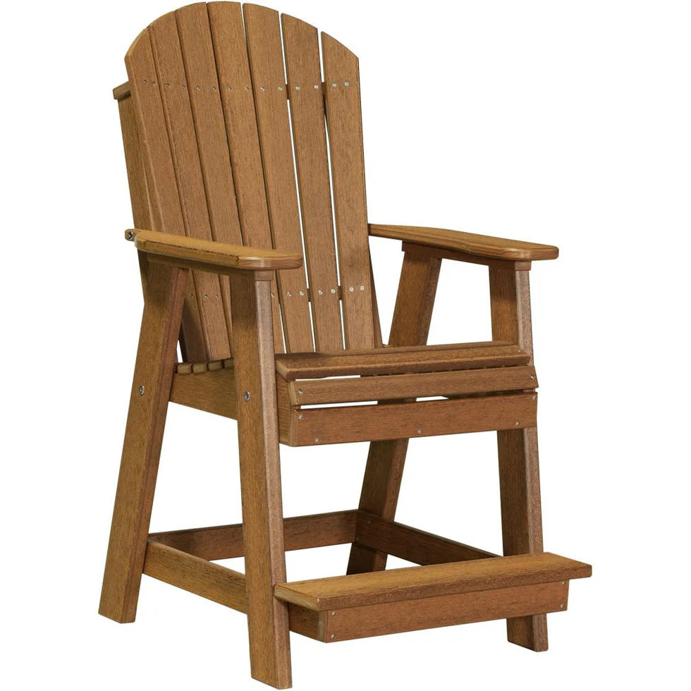 LuxCraft Adirondack Balcony Chair 34 x 30 x 49 in