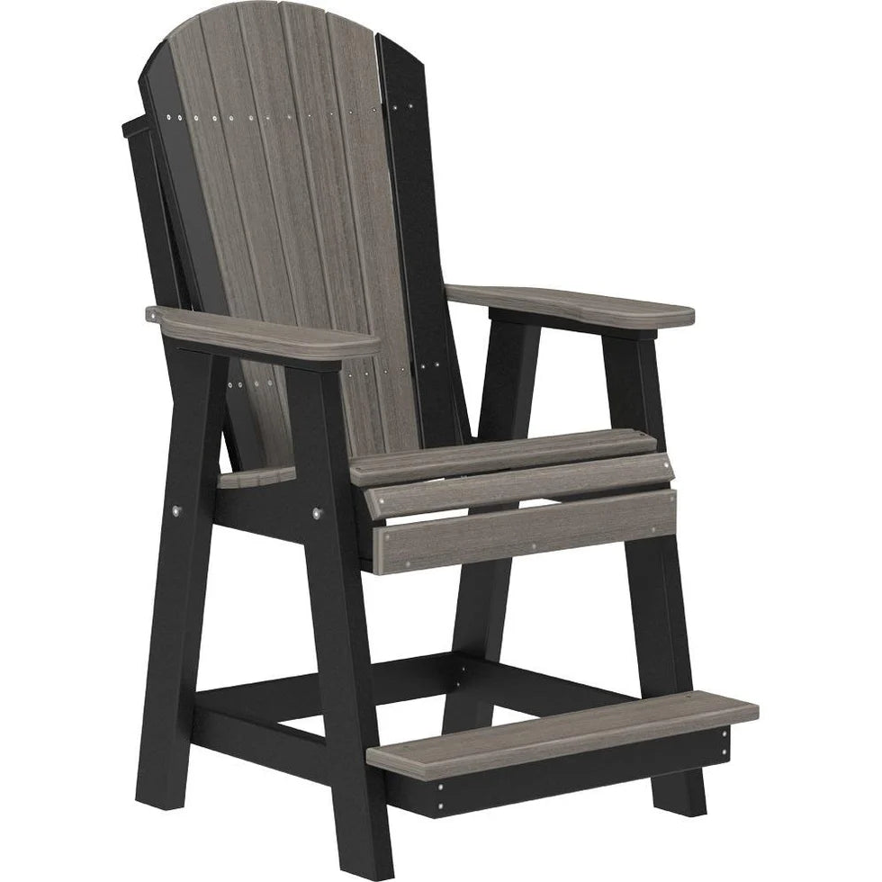 LuxCraft Adirondack Balcony Chair 34 x 30 x 49 in